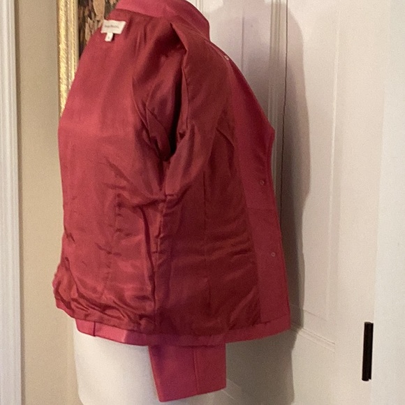 Sue Bristol Size 8 Pink Leather Jacket. - Picture 11 of 13